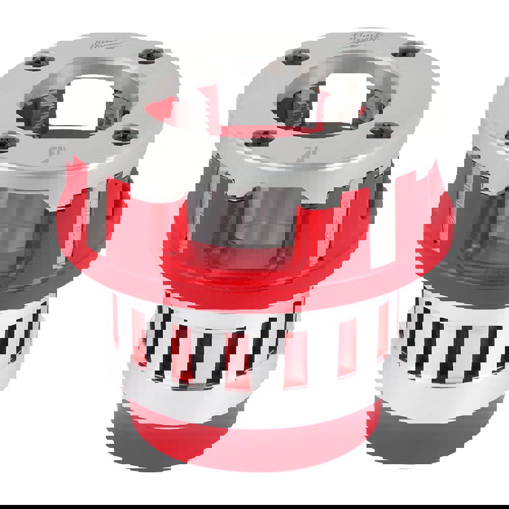 Pipe Threader Die Heads; For Pipe Size: 2 in ; Thread Type: NPT ; Thread Direction: Right Hand; Left Hand ; Material: Aluminum ; Opening Type: Manual